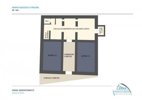 Planimetria 1 Seminterrato