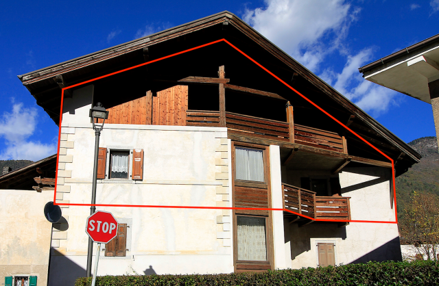 ELEGANTE PENTALOCALE SU DUE LIVELLI – TIONE DI TRENTO